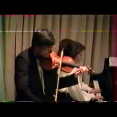 Ballade for violin and piano composed by Véronique BRACCO (1996)