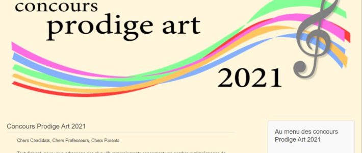Mon "Rondo n°1" programmé au "Concours Prodige Art / Steinway & Sons" 2021