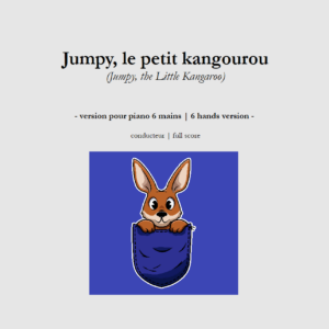 Jumpy, le petit kangourou (version 6 mains)